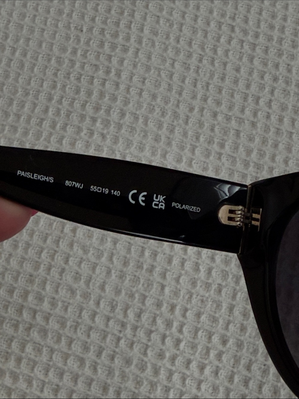 Kate Spade Black Cat-Eye Sunglasses with dark polarized lenses - Picture 6 of 11